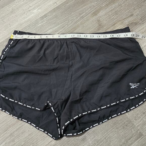 Reebok Relaxed Black Fast Track Athletic Shorts - Picture 5 of 8